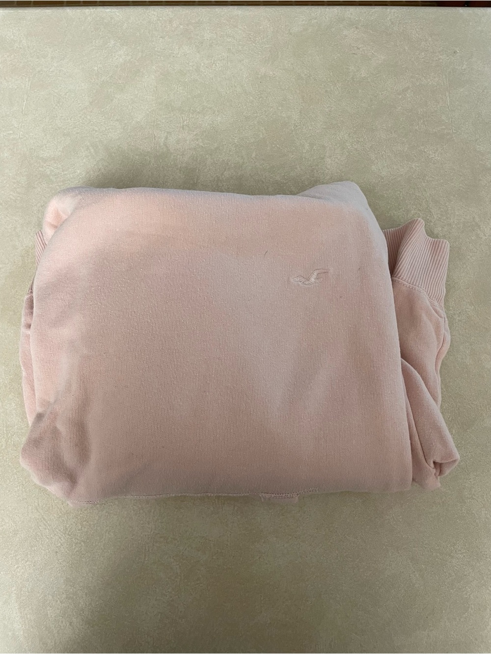 Hollister Soft Pale Pink Plush Throw